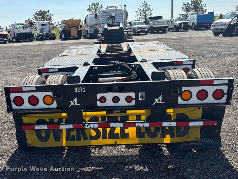 image for item EG8949 2017 XL Specialized Trailers XL 110 HDG lowboy equipment trailer
