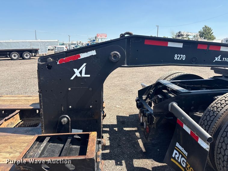 image for item EG8949 2017 XL Specialized Trailers XL 110 HDG lowboy equipment trailer