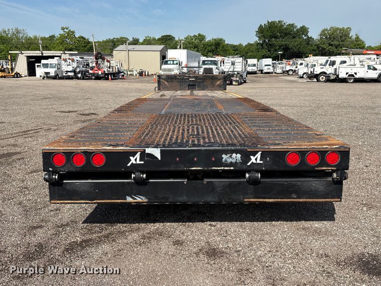 image for item EG9034 2020 XL Specialized Trailers XL 80 PT drop deck hydraulic tail equipment trailer