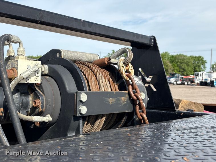 image for item EG9034 2020 XL Specialized Trailers XL 80 PT drop deck hydraulic tail equipment trailer
