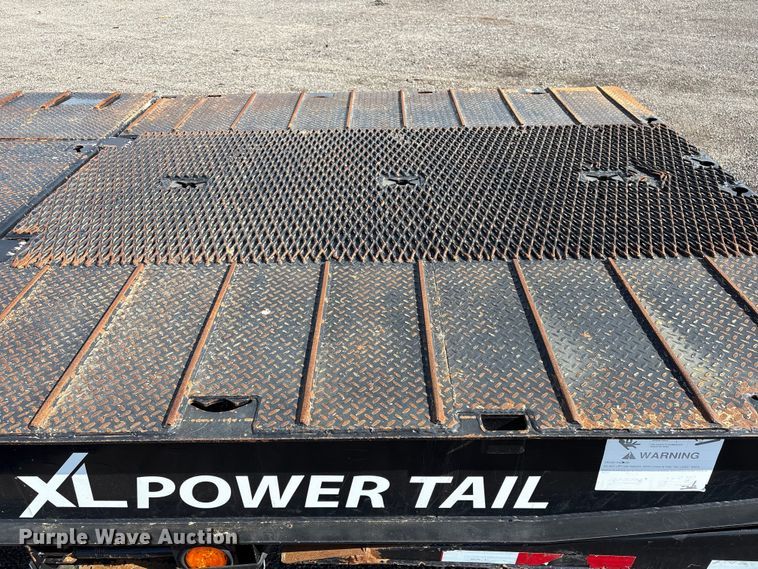 image for item EG9034 2020 XL Specialized Trailers XL 80 PT drop deck hydraulic tail equipment trailer