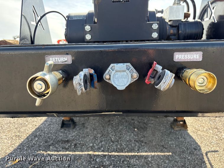 image for item EG9034 2020 XL Specialized Trailers XL 80 PT drop deck hydraulic tail equipment trailer
