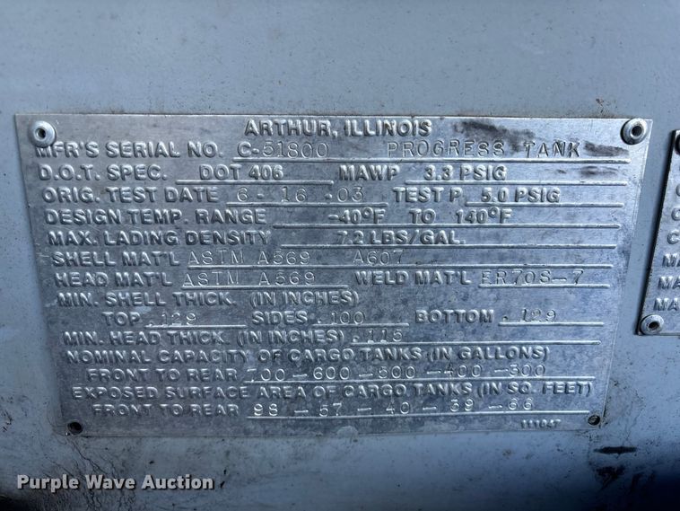 image for item EM0110 2004 Kenworth T300 fuel truck