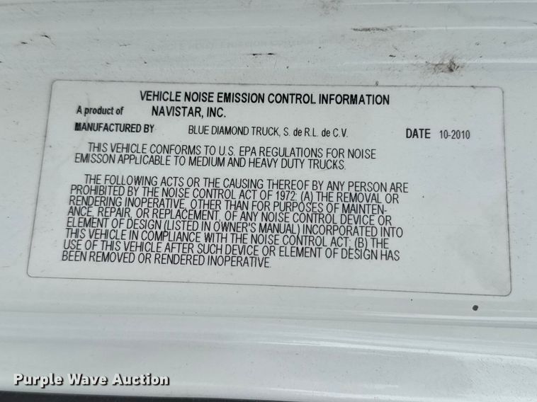image for item ER0491 2011 International 4300 flatbed truck