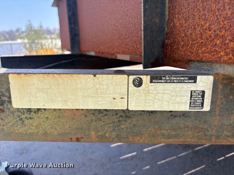 image for item ER7562 2013 Carson utility trailer