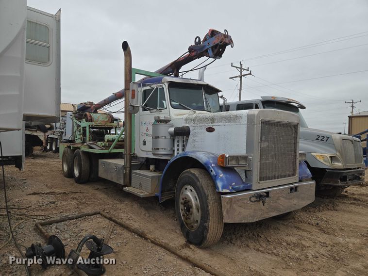 image for item EW0089 1982 Peterbilt 359 crane truck