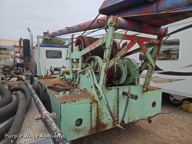 image for item EW0089 1982 Peterbilt 359 crane truck