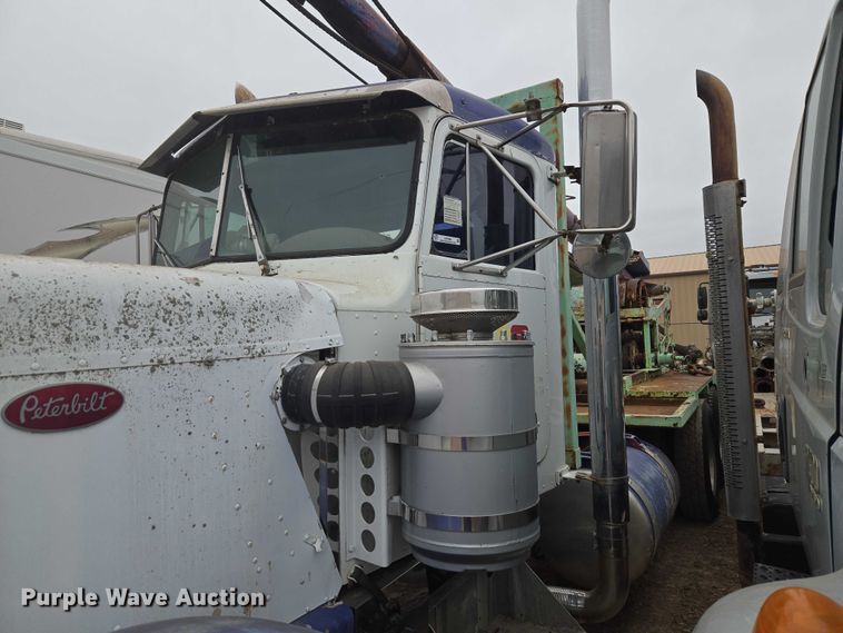 image for item EW0089 1982 Peterbilt 359 crane truck