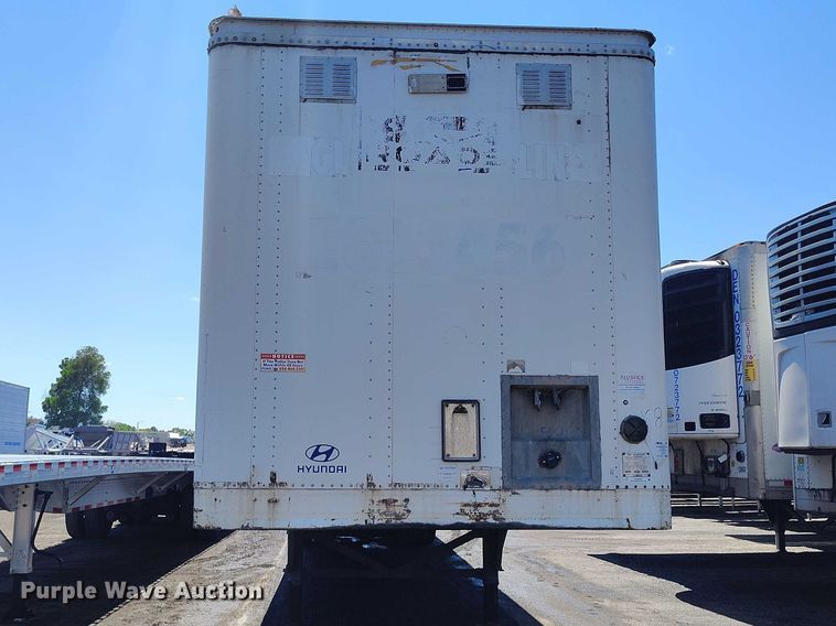 image for item EW0993 2015 Hyundai VI2530112-AJRS dry van trailer