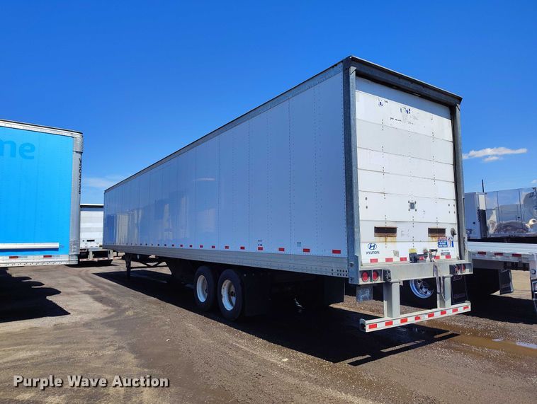image for item EW0993 2015 Hyundai VI2530112-AJRS dry van trailer