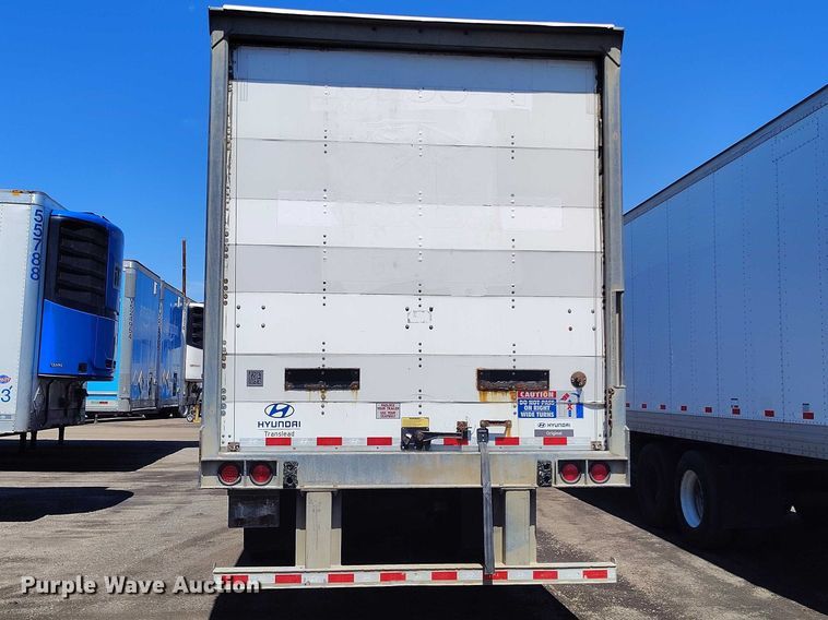 image for item EW0994 2015 Hyundai VI2530112-AJRS dry van trailer