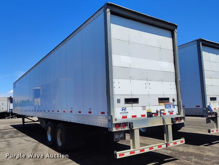 image for item EW0994 2015 Hyundai VI2530112-AJRS dry van trailer