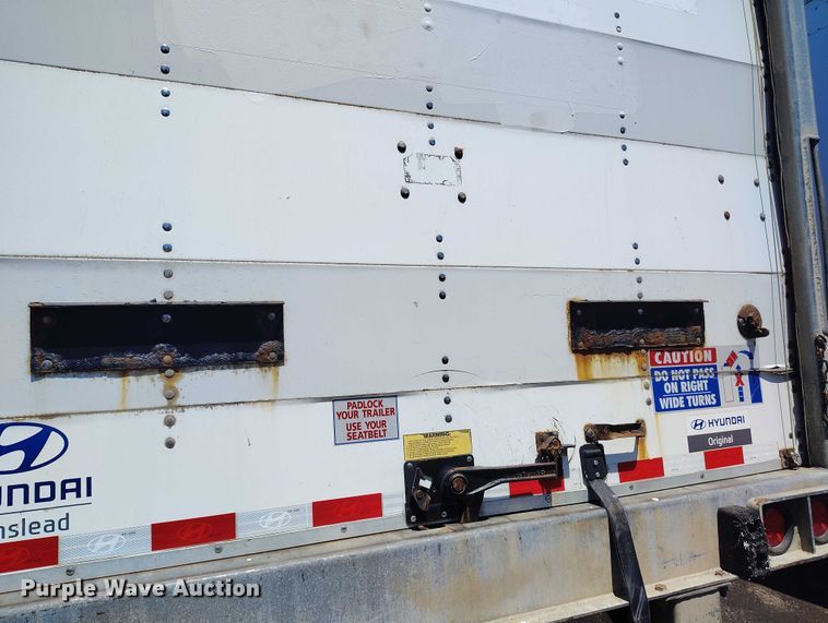 image for item EW0994 2015 Hyundai VI2530112-AJRS dry van trailer