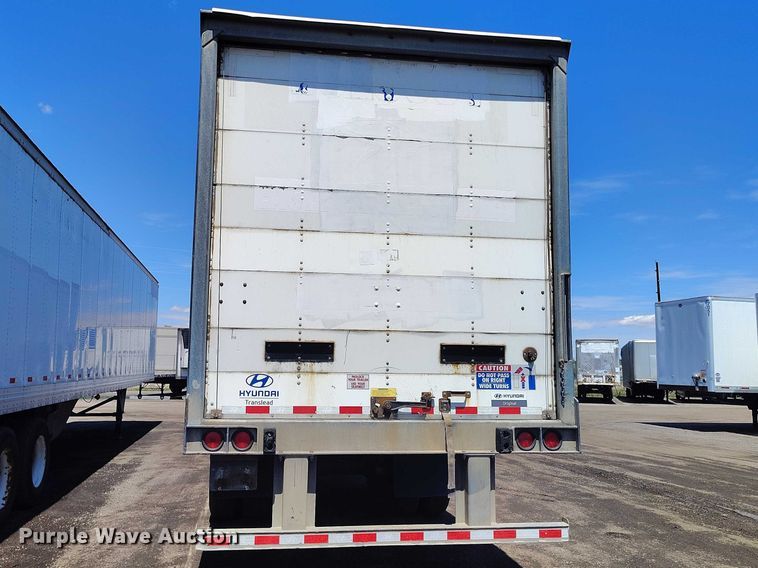 image for item EW0995 2015 Hyundai VI2530112-AJRS dry van trailer