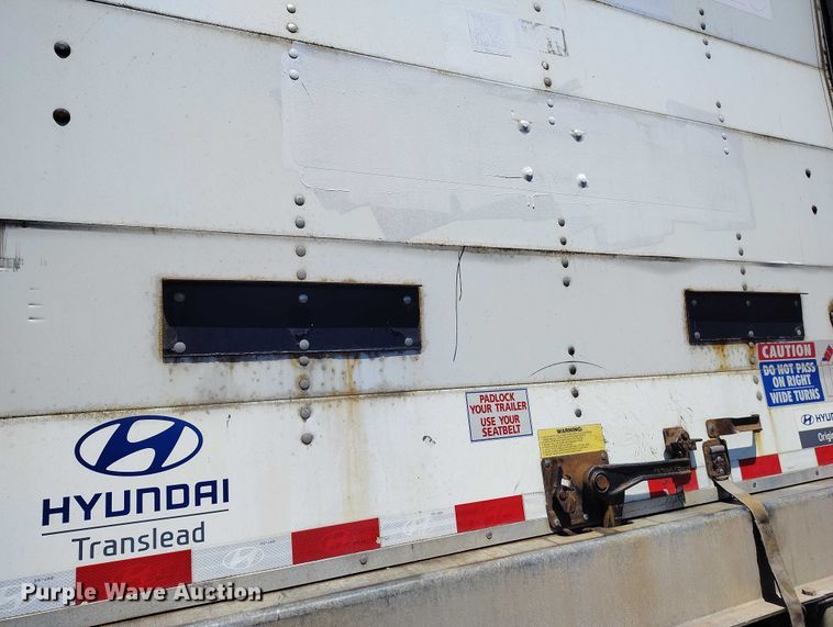 image for item EW0995 2015 Hyundai VI2530112-AJRS dry van trailer