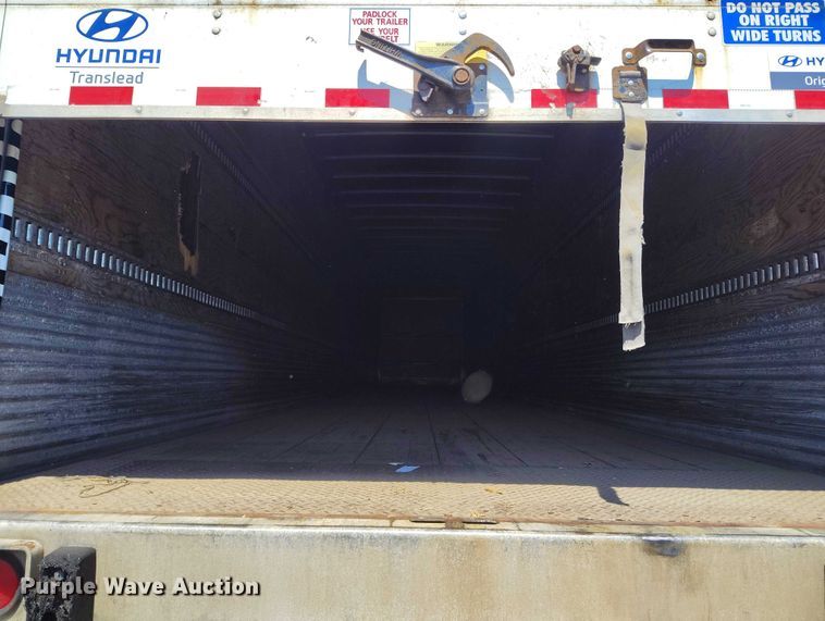 image for item EW0995 2015 Hyundai VI2530112-AJRS dry van trailer