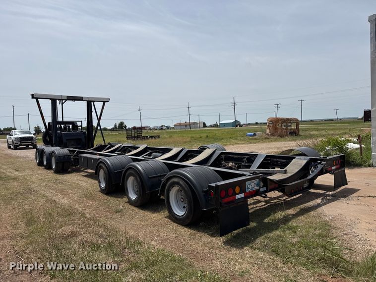 image for item EW4516 2008 Loadcraft Industries lowboy trailer