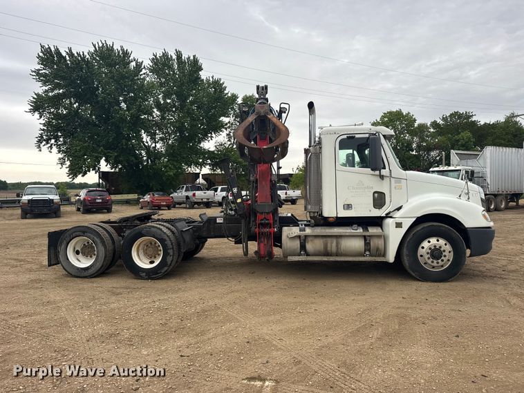 image for item FB7326 2007 Freightliner Columbia 120 crane truck