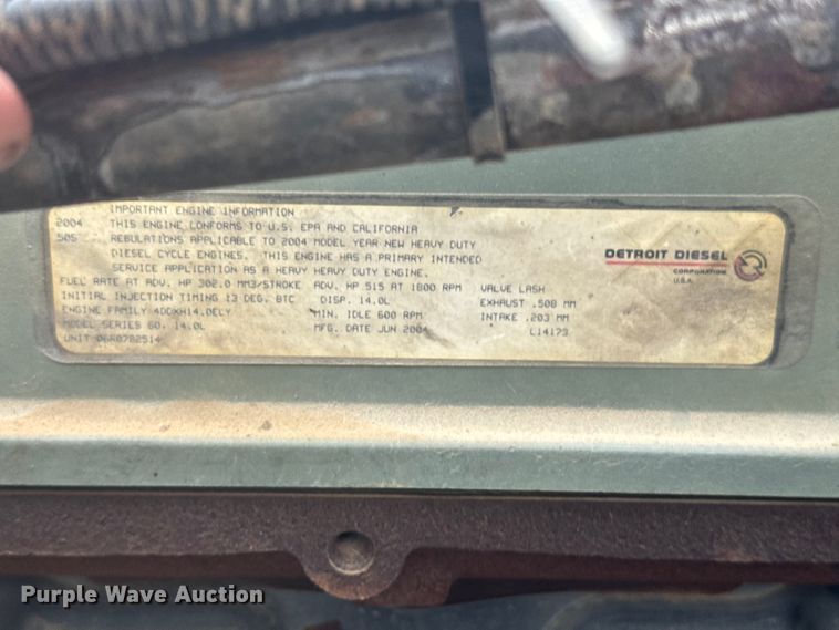 image for item FB7328 2005 Freightliner Columbia 120 crane truck