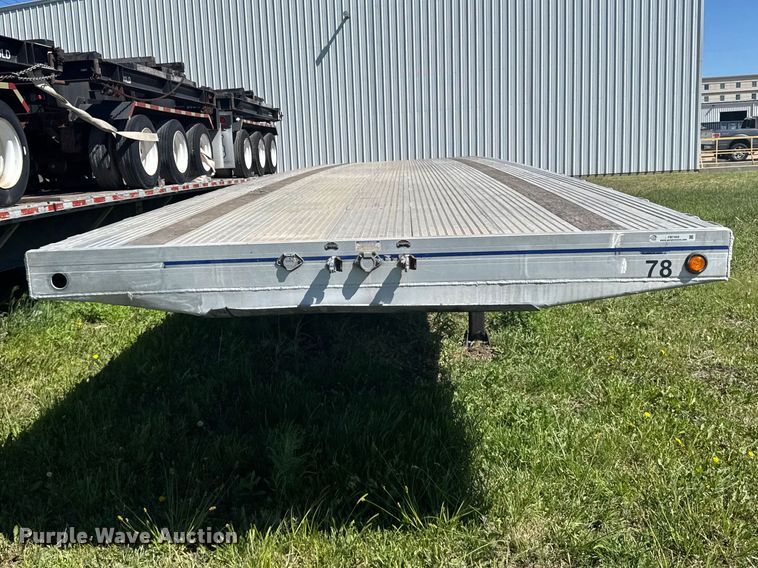 image for item FB7355 2016 Mac flatbed trailer