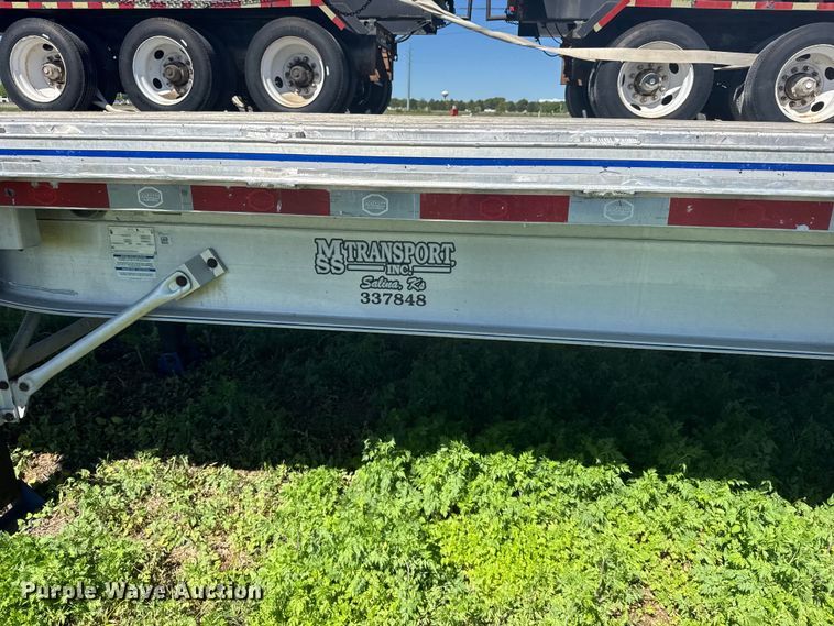 image for item FB7355 2016 Mac flatbed trailer