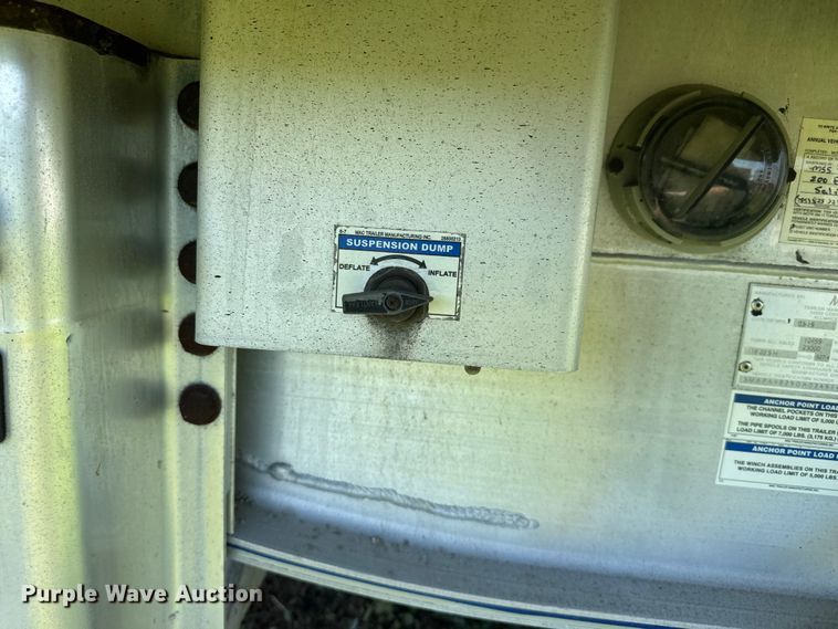 image for item FB7355 2016 Mac flatbed trailer