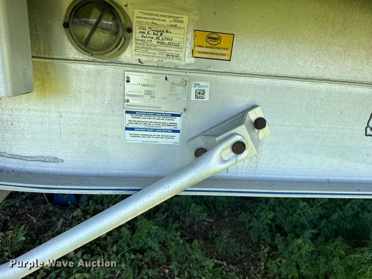 image for item FB7355 2016 Mac flatbed trailer