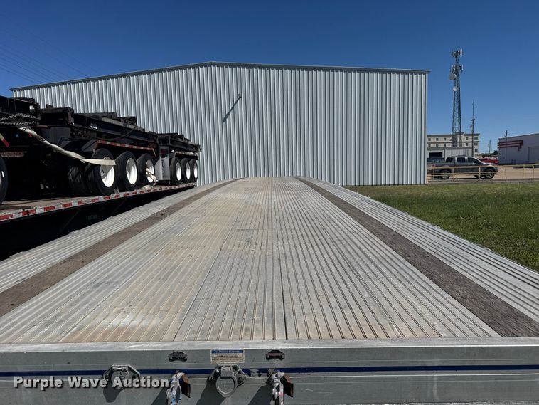 image for item FB7355 2016 Mac flatbed trailer