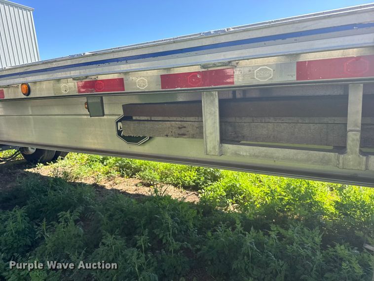 image for item FB7355 2016 Mac flatbed trailer