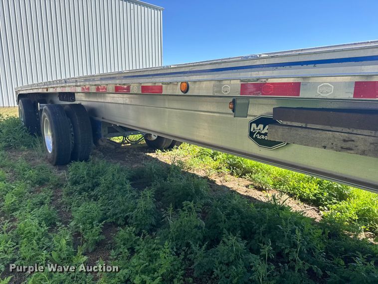 image for item FB7355 2016 Mac flatbed trailer