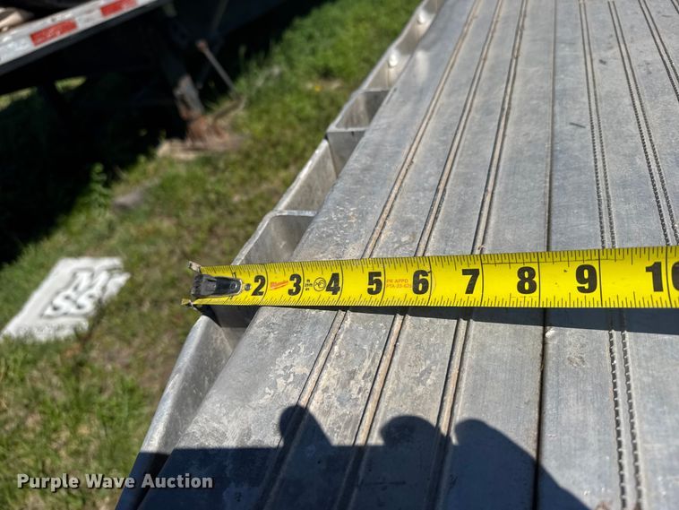 image for item FB7355 2016 Mac flatbed trailer