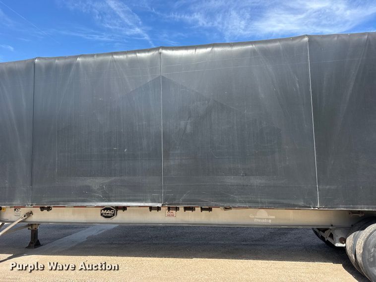 image for item FB7431 2016 MAC TNAR48AF flatbed trailer
