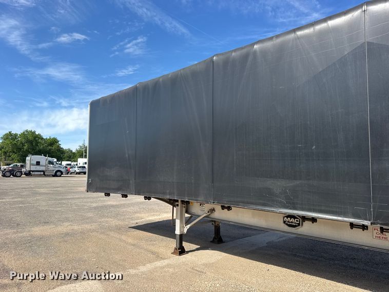 image for item FB7431 2016 MAC TNAR48AF flatbed trailer