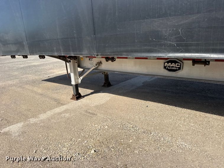 image for item FB7431 2016 MAC TNAR48AF flatbed trailer