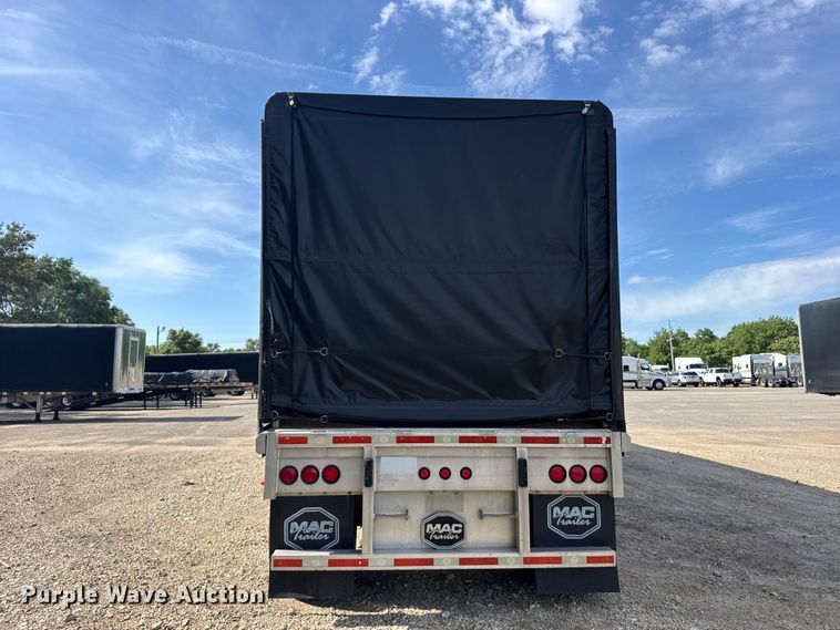 image for item FB7432 2016 MAC TNAR48AF flatbed trailer