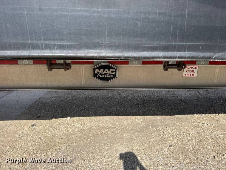 image for item FB7432 2016 MAC TNAR48AF flatbed trailer