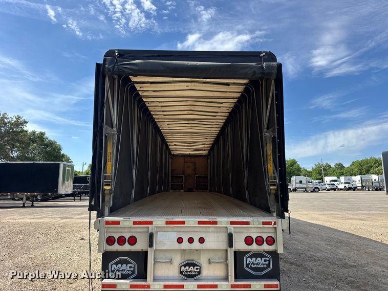 image for item FB7432 2016 MAC TNAR48AF flatbed trailer