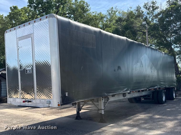 image for item FB7433 2016 MAC TNAR48AF flatbed trailer