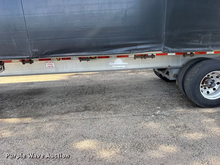 image for item FB7433 2016 MAC TNAR48AF flatbed trailer