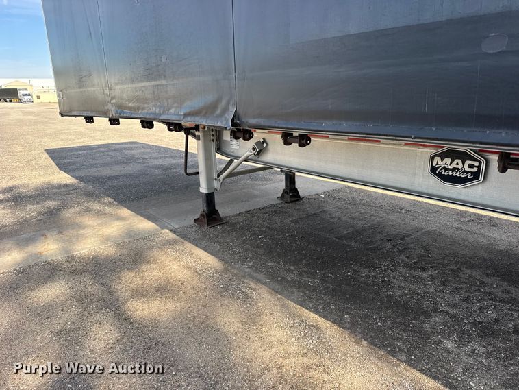 image for item FB7433 2016 MAC TNAR48AF flatbed trailer