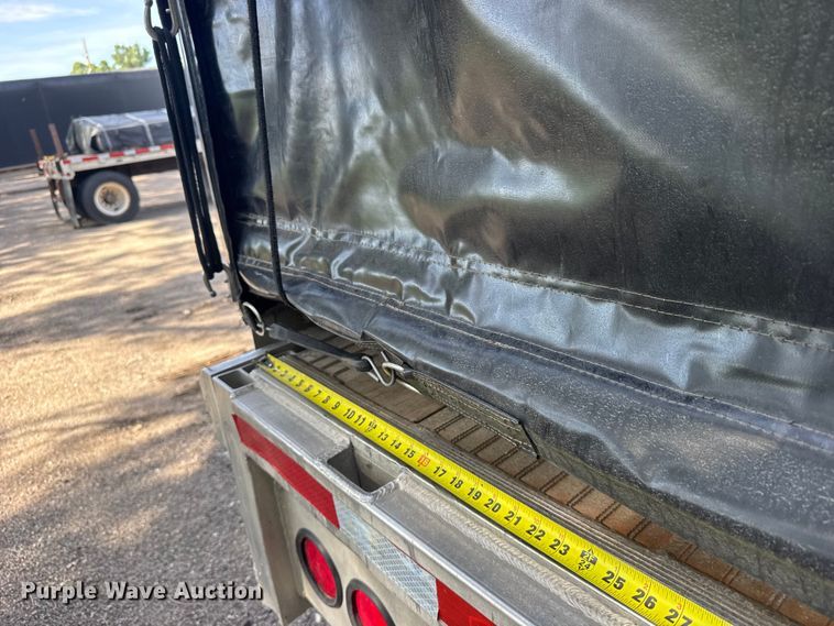 image for item FB7433 2016 MAC TNAR48AF flatbed trailer