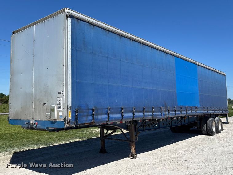 image for item FC5732 2006 NUVA Curtain side trailer