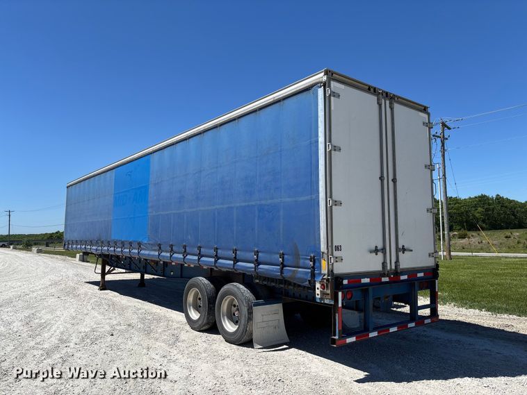 image for item FC5732 2006 NUVA Curtain side trailer