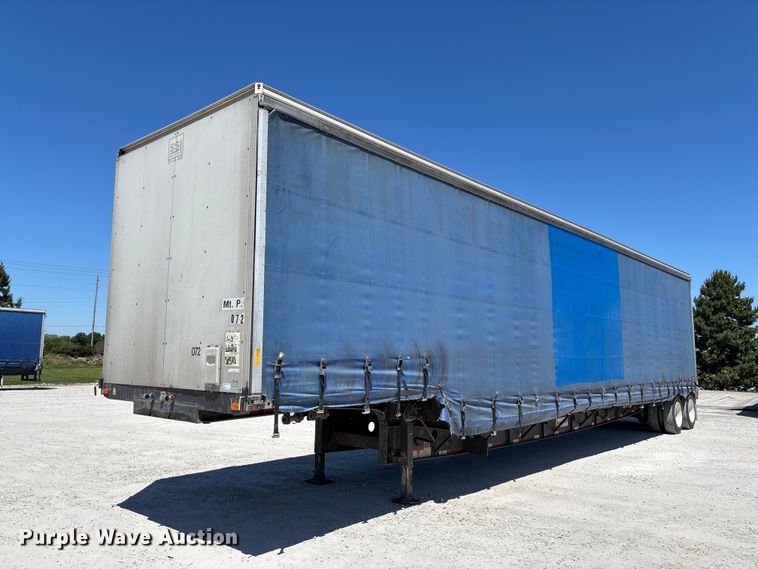 image for item FC5734 2007 Transcraft DTL-2100 side curtain trailer