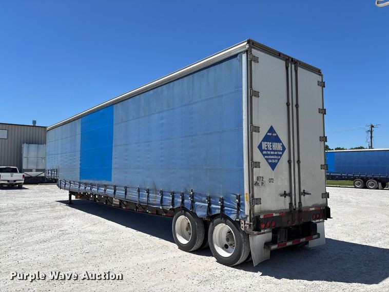 image for item FC5734 2007 Transcraft DTL-2100 side curtain trailer