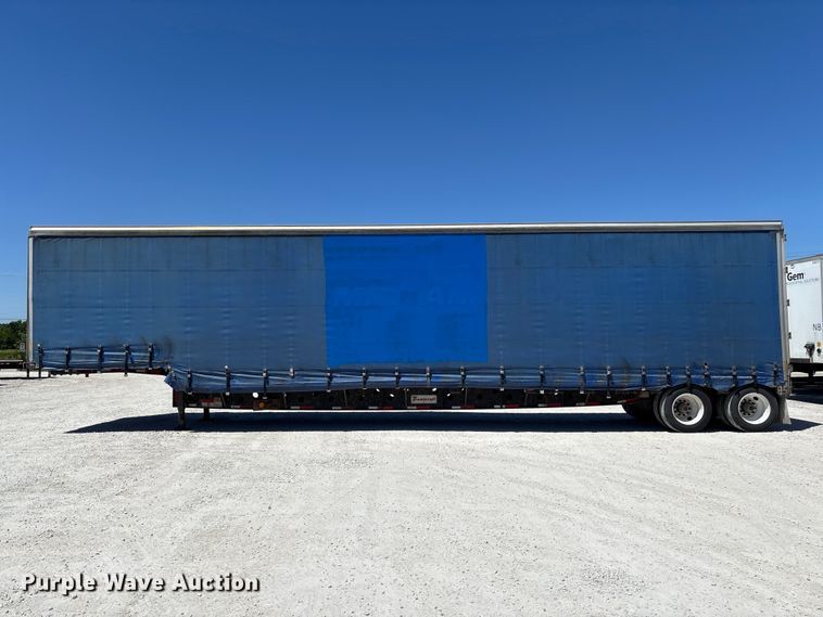 image for item FC5734 2007 Transcraft DTL-2100 side curtain trailer