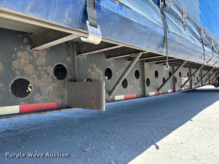 image for item FC5734 2007 Transcraft DTL-2100 side curtain trailer