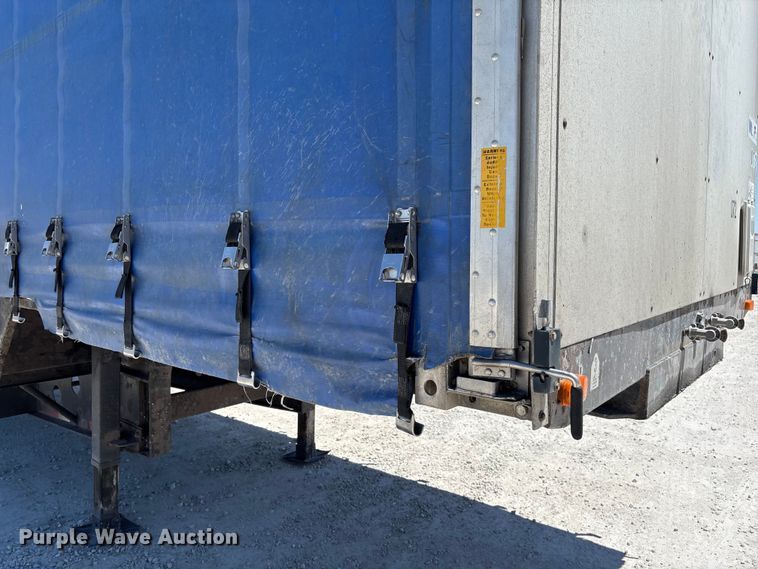 image for item FC5734 2007 Transcraft DTL-2100 side curtain trailer