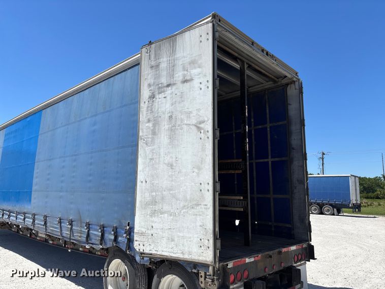image for item FC5734 2007 Transcraft DTL-2100 side curtain trailer