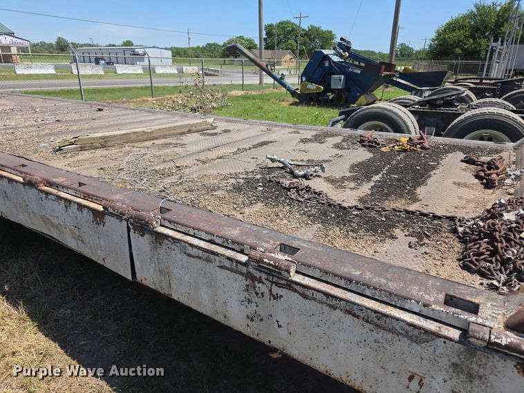 image for item FH6030 1979 Trail-Eze 5545-1320 drop deck hydraulic tail equipment trailer